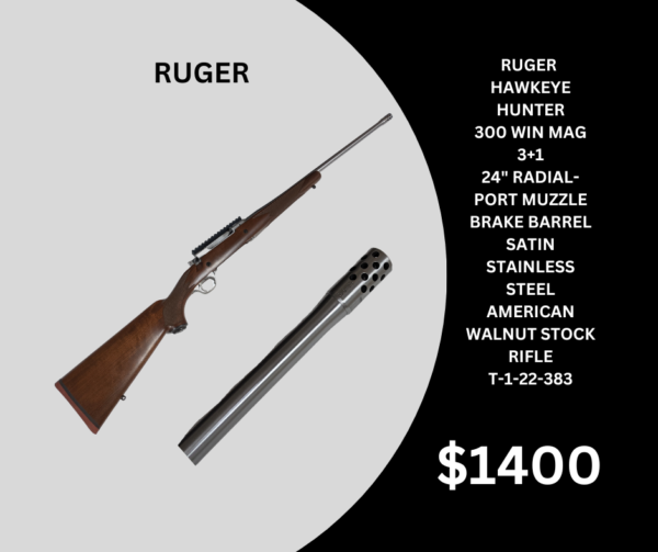 RUGER HAWKEYE HUNTER