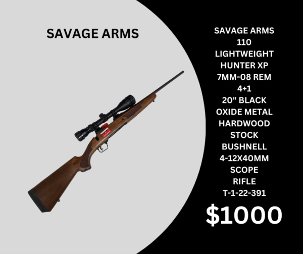 SAVAGE ARMS 110